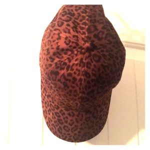 Leopard print hat
